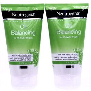 Bundle of 2 Neutrogena Oil Balancing In-Shower Mask